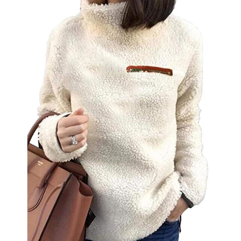 Fleece Sherpa Top